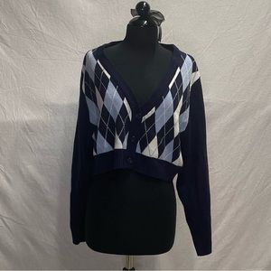 Argyle H&M sweater